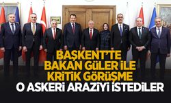 Bakan Güler'den 600 dönümlük askeri araziyi istediler; Onay çıktı