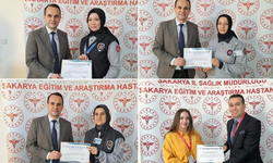 SEAH'ta personele teşekkür belgesi