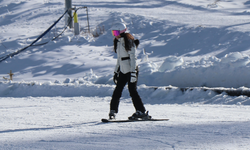 Kartalkaya'da kayak sezonu açıldı