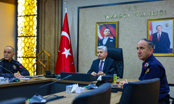 Yılbaşı tedbirleri toplantısı