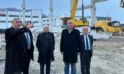 Bayraktar, FİSKOBİRLİK’in yeni entegre tesisi inşaatını inceledi