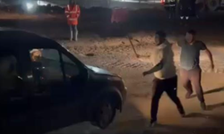 Kaza sonrası ortalık karıştı