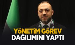 Sakaryaspor'da yönetim görev dağılımını yaptı
