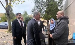 Başkan Alemdar ve ilçe başkanlarından SEAH Korucuk kampüsünde hasta ziyareti