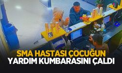 SMA hastası çocuğun yardım kumbarasını çaldı