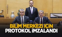 Bilim Merkezi için protokol tamam