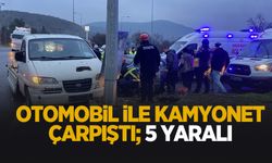 İki araçlı kazada 5 kişi yaralandı