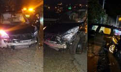 Otomobil takla attı