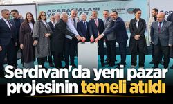 Serdivan'da yeni pazar projesinin temeli atıldı