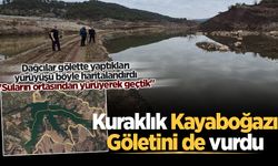 Kuraklık Taraklı Kayaboğazı Göletini de vurdu