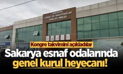 Sakarya esnaf odalarında genel kurul heyecanı! Kongre takvimini açıkladılar