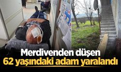 Kaynarca'da merdivenden düşen 62 yaşındaki adam yaralandı