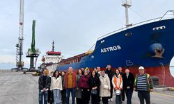 Liman operasyonlarını yerinde gözlemlediler