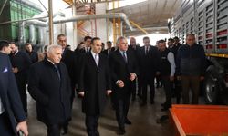 Bakan Kacır Hendek'te eğitim ve sanayi yatırımlarını inceledi