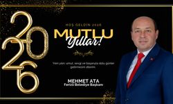 Başkan Ata'dan yeni yıl mesajı