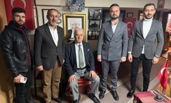 Halil Müftüoğlu’na ziyaretçi akını