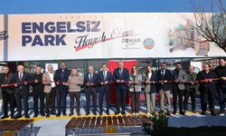 Engelsiz Park törenle hizmete açıldı