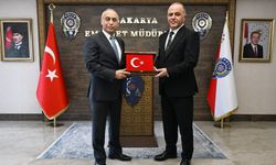 Fatih Kaya ve Asayiş Daire Başkanı Çetiner’den İl Müdürü Saka’ya hayırlı olsun ziyareti