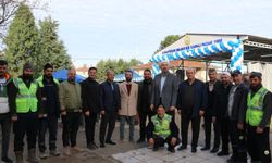 Karapürçek kapalı pazar yeri törenle açıldı