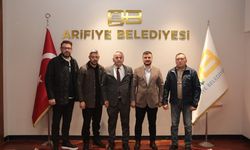 Arifiye’de SÜSBİR’den Başkan Karakullukçu’ya ziyaret