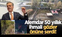 Başkan Alemdar 50 yıllık ihmali gözler önüne serdi
