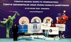 SUBÜ Wushu’da Türkiye şampiyonu oldu