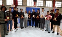 Üniversiteler arası turnuva başarıları ödüllendirildi