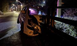 Kaza yapan sürücü aracı bırakıp kayıplara karıştı