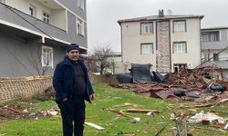 Komşuyu fırtına vurdu