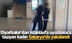 Diyarbakır'dan İstanbul'a uyuşturucu taşıyan kadın Sakarya'da yakalandı