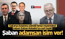 Şaban adamsan isim ver!