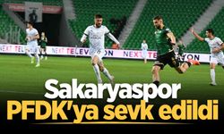 Sakaryaspor, Bodrum FK maçı sonrası PFDK'ya sevk edildi