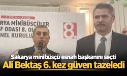 Minibüsçülerde Ali Bektaş 6. kez güven tazeledi