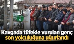 Kavgada tüfekle vurulan genç son yolculuğuna uğurlandı