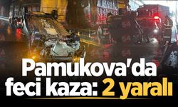 Pamukova'da feci kaza: 2 yaralı