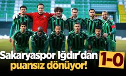 Sakaryaspor, Iğdır FK deplasmanından 1-0 mağlup ayrıldı