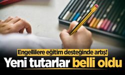Engellilere eğitim desteğinde artış! Yeni tutarlar belli oldu