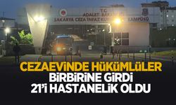 Cezaevinde adli suç koğuşuna kavga: 21 hükümlü hastanelik oldu