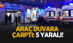 Feci kaza: 5 yaralı