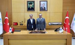 Mahir Ünal'dan Başkan Alemdar'a ziyaret