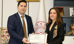 Sağlık Müdürü Özdemir’den sağlık çalışanlarına teşekkür belgesi