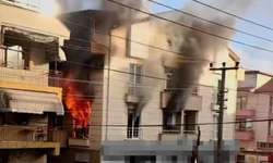 Apartmanda yangın: 5 kişi dumandan etkilendi
