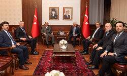 Mahir Ünal Vali Doğan'ı ziyaret etti