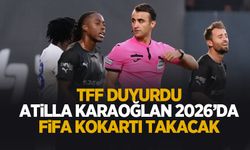 Atilla Karaoğlan yeni yılda da FİFA kokartı takacak