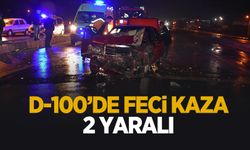 Servis minibüsüyle çarpışan otomobil sürücüsü kaçtı: 2 yaralı