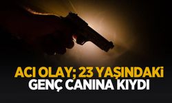 23 yaşındaki genç intihar etti