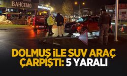 Caddede kaza: 5 yaralı