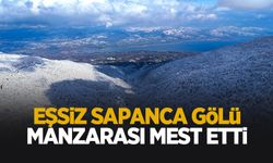 Beyaz, mavi ve yeşil birleşti: Eşsiz manzara mest etti