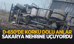 D-650'de feci kaza: Sakarya Nehri'ne uçuyordu!