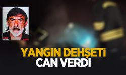Hacıoğlu'nda yangın dehşeti. 1 ölü